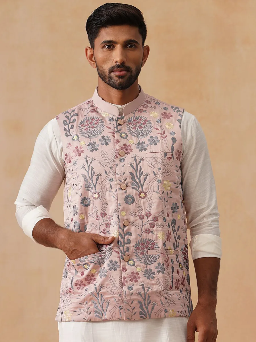 Embroidered Nehru Jacket