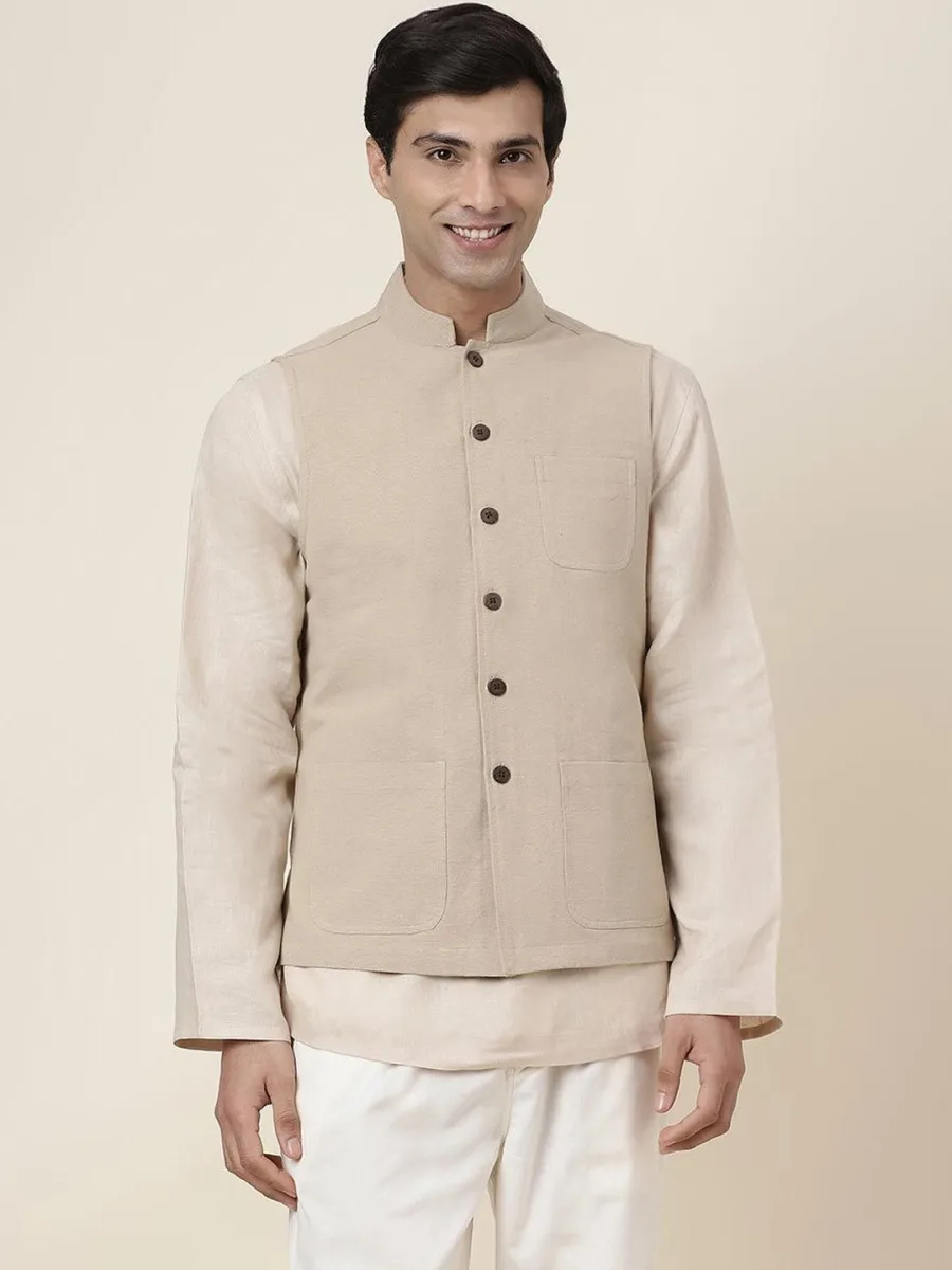 Woven Design Nehru Jacket