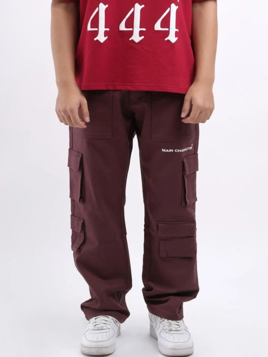 Men Knitted Cotton Cargo