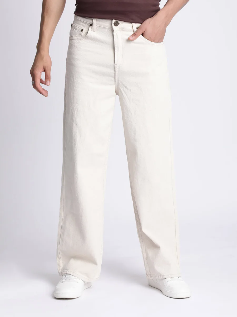 Men Wide Leg Jeans