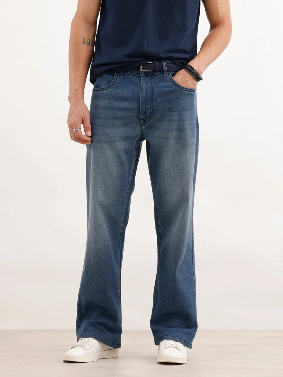 Men Bootcut Fit Jeans