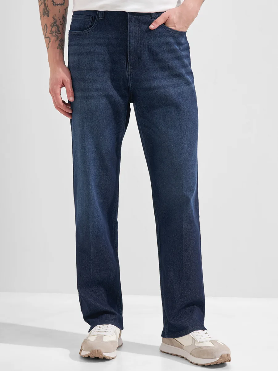 Matte Tapered Jeans
