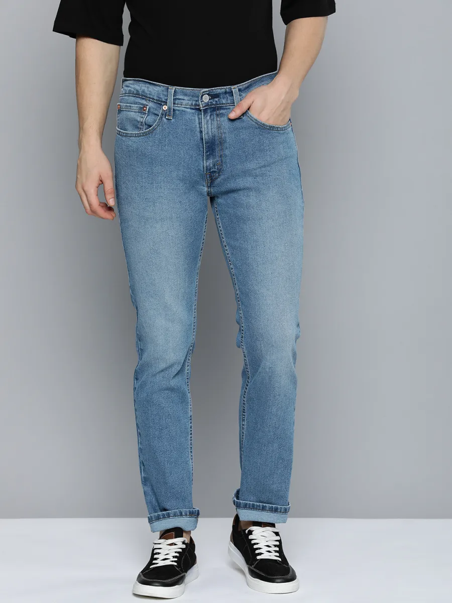 Men Slim Fit Low-Rise Jeans