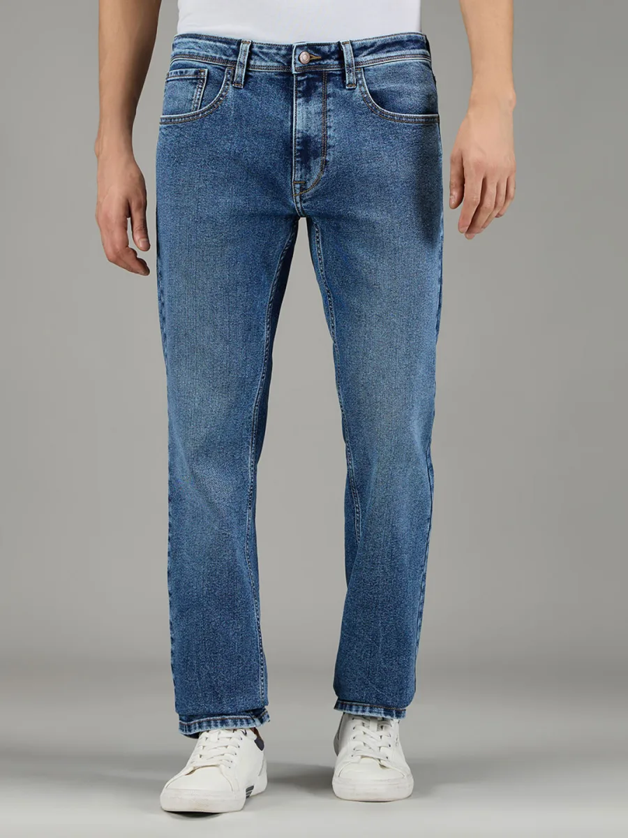 Men Bootcut Mid-Rise Jeans