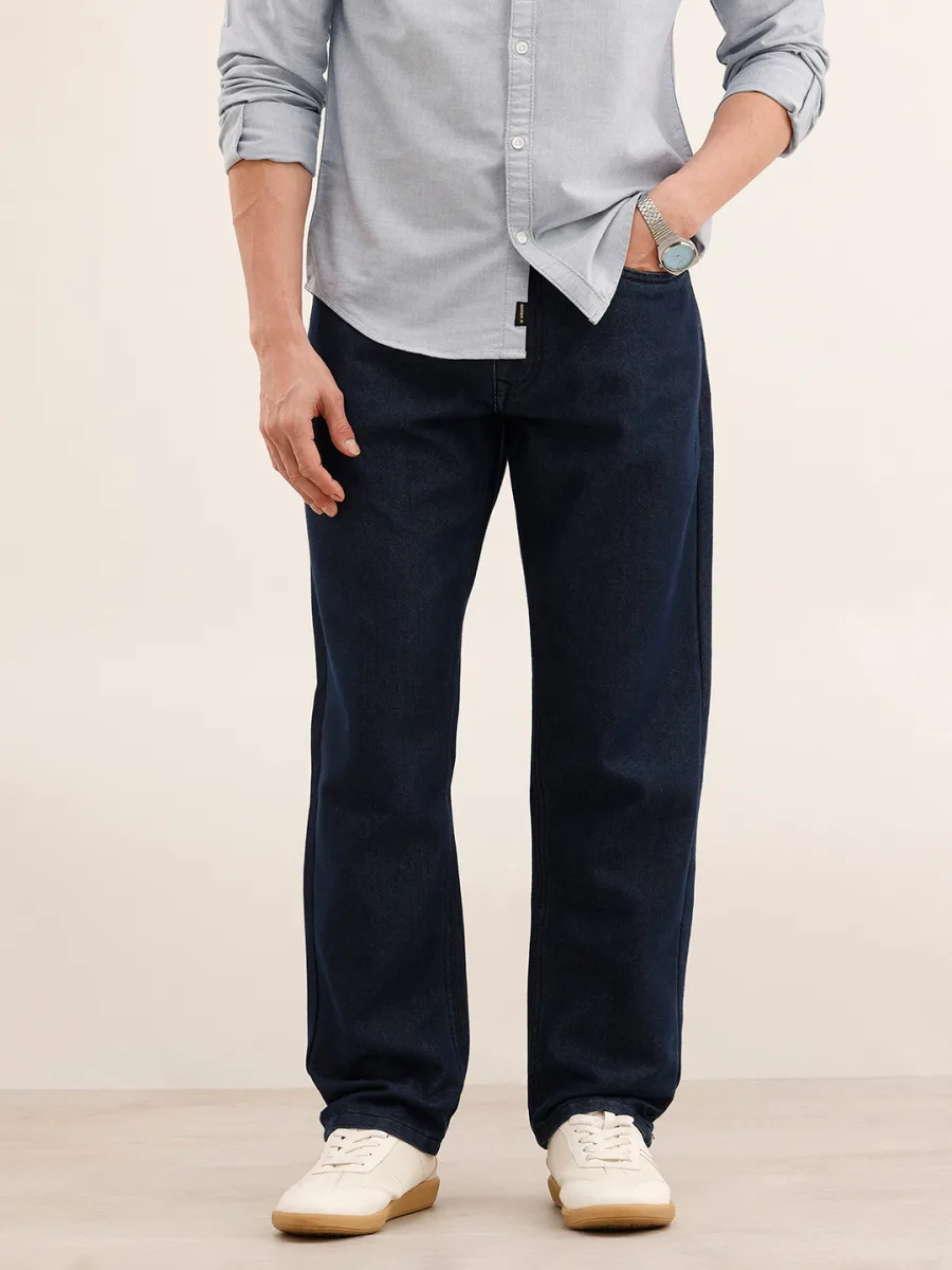 Men Pure Cotton Jeans