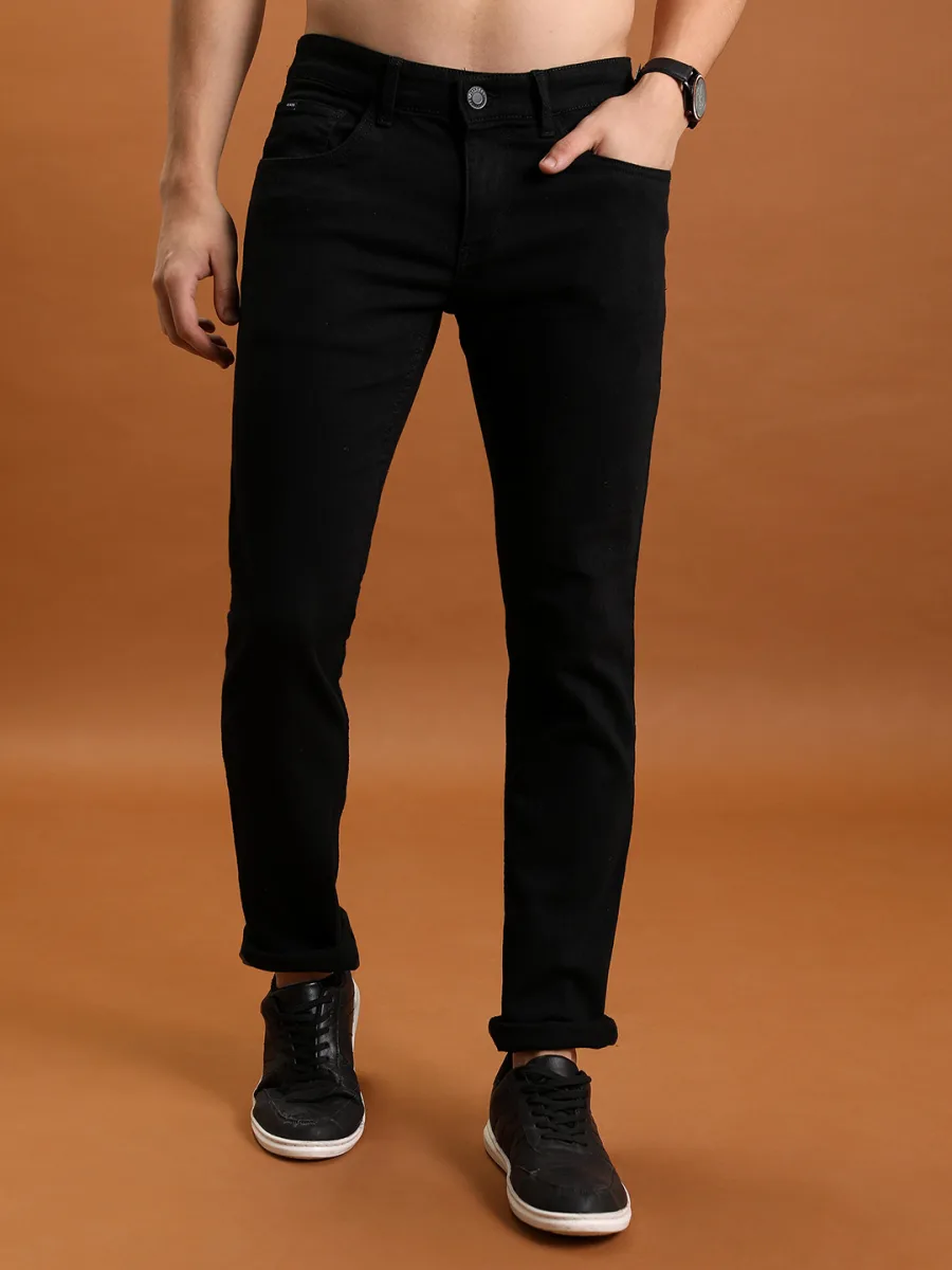 Velvet Tapered Jeans