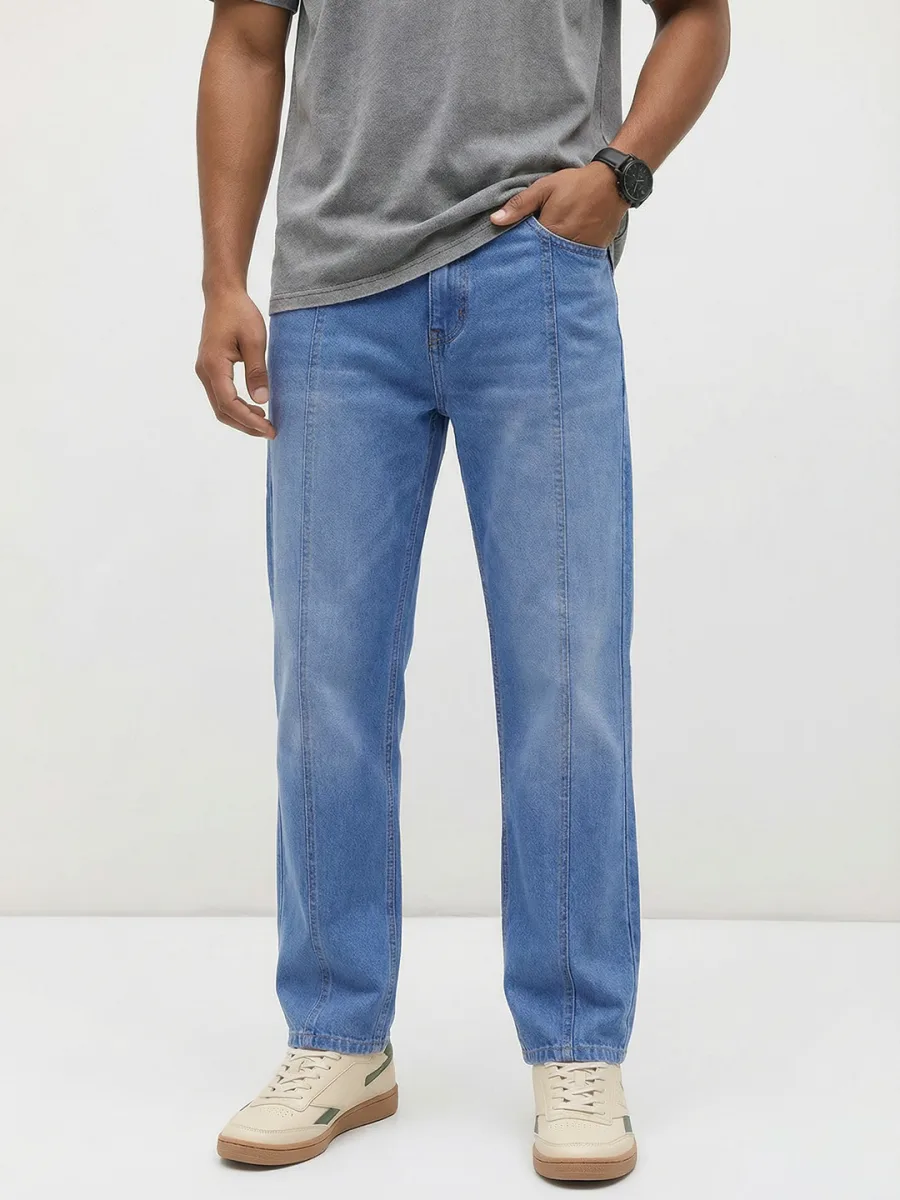 Men Regular Light Fade Jeans