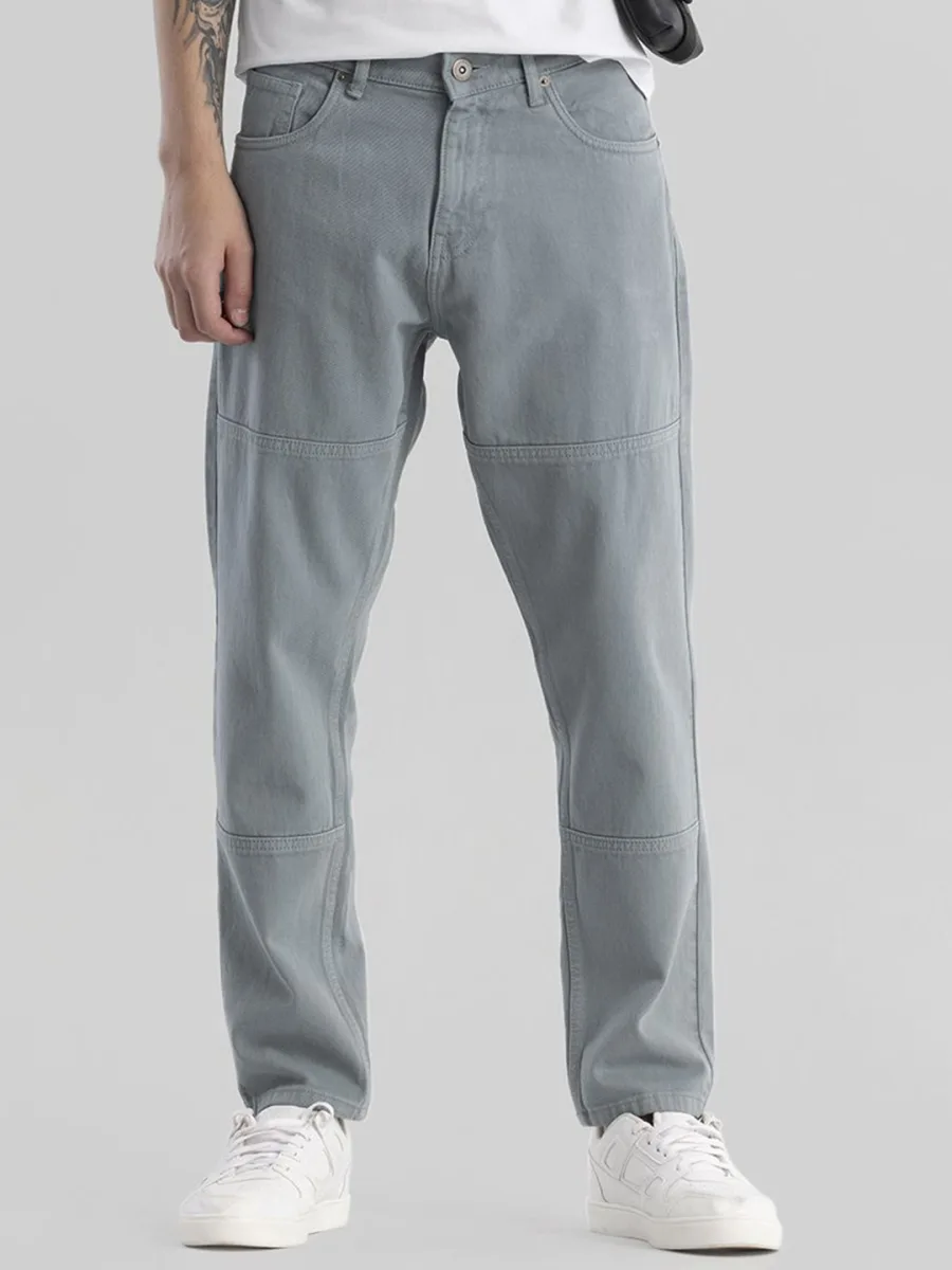 Men Relaxed Fit Cotton Jeans