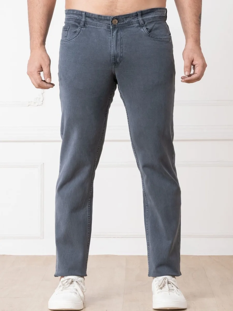 Men Regular Fit Mid-Rise Jeans