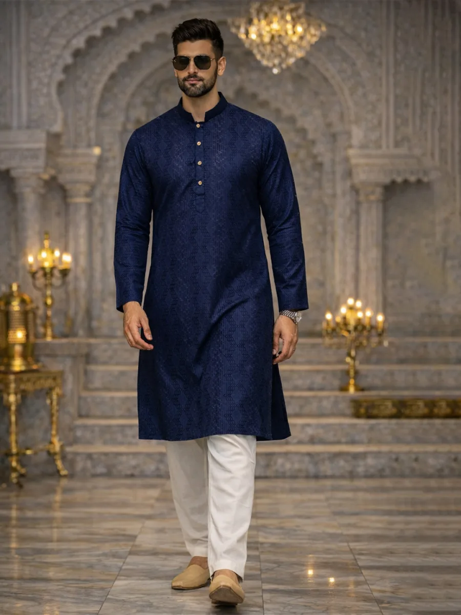 Embroidered Straight Kurta