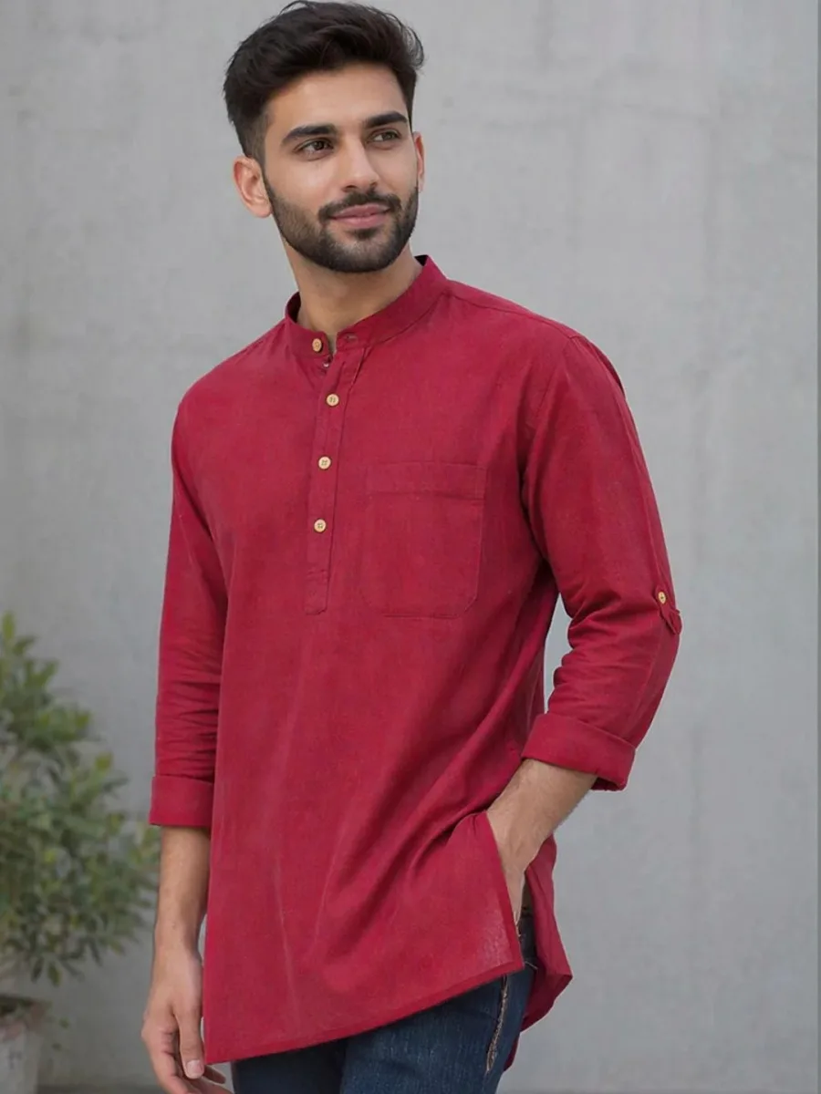 Handloom Slub Cotton Kurta