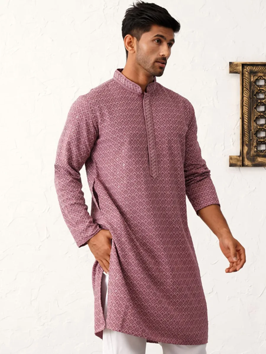 Embroidered Straight Kurta