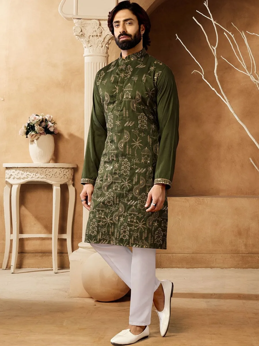 Intense Embroidered Kurta