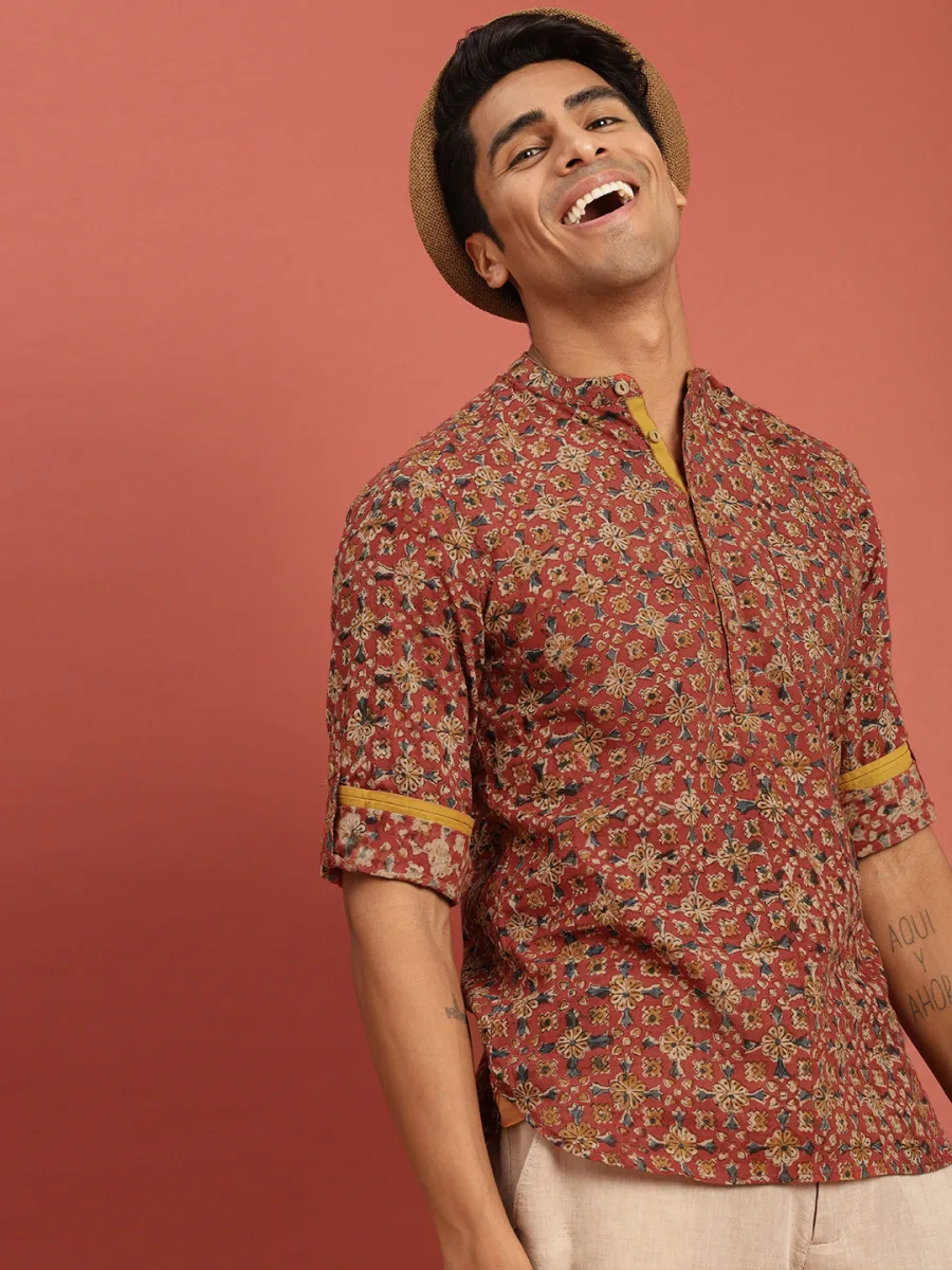 Kalamkari Block Printed  Kurta