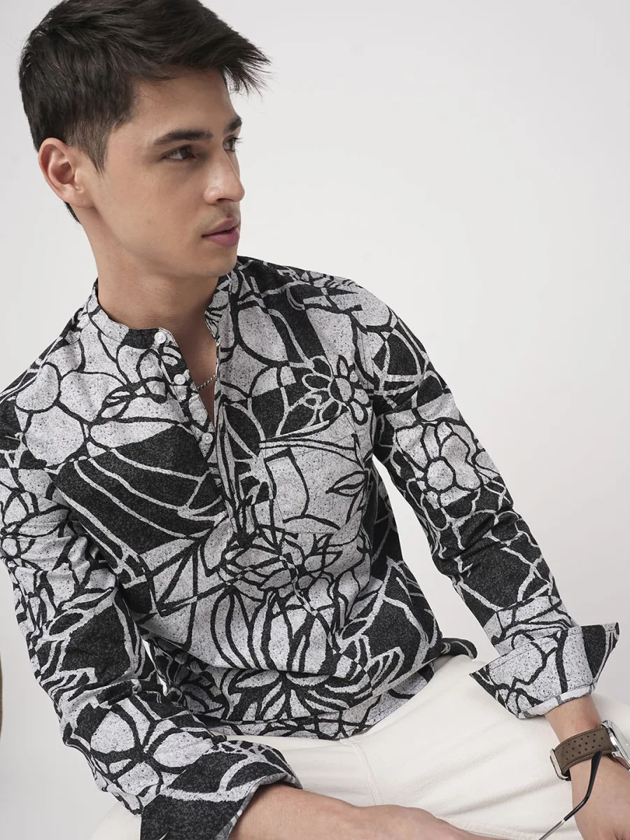 Printed Pure Cotton Kurta