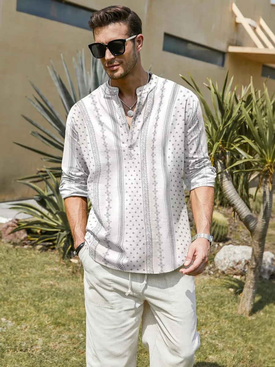 Men White Kurtas