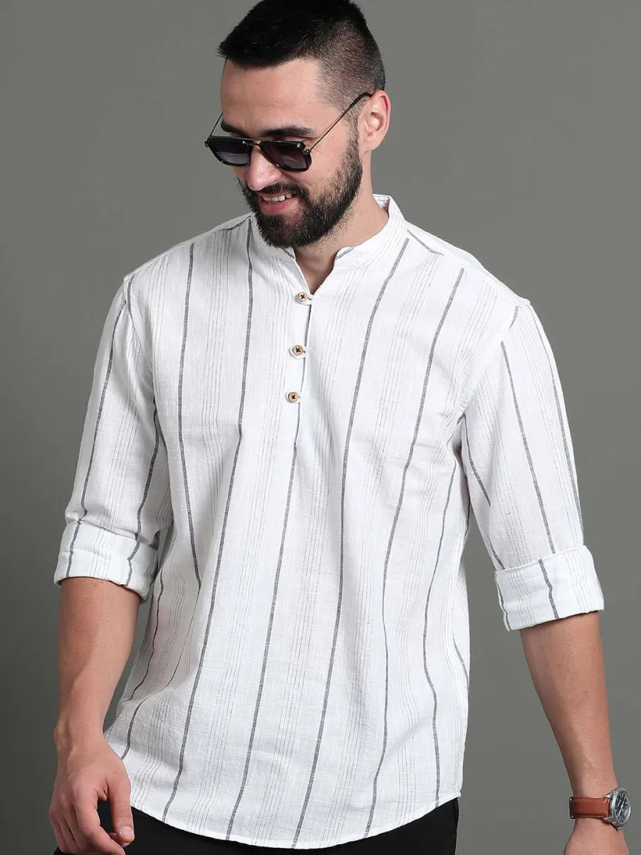 Silky Embroidered Kurta