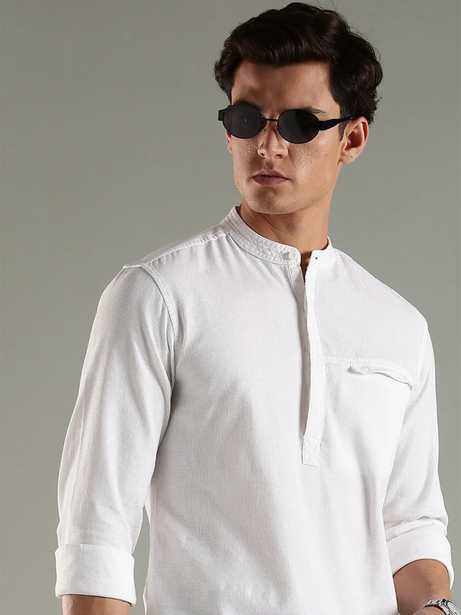 Men Solid Festive Kurta