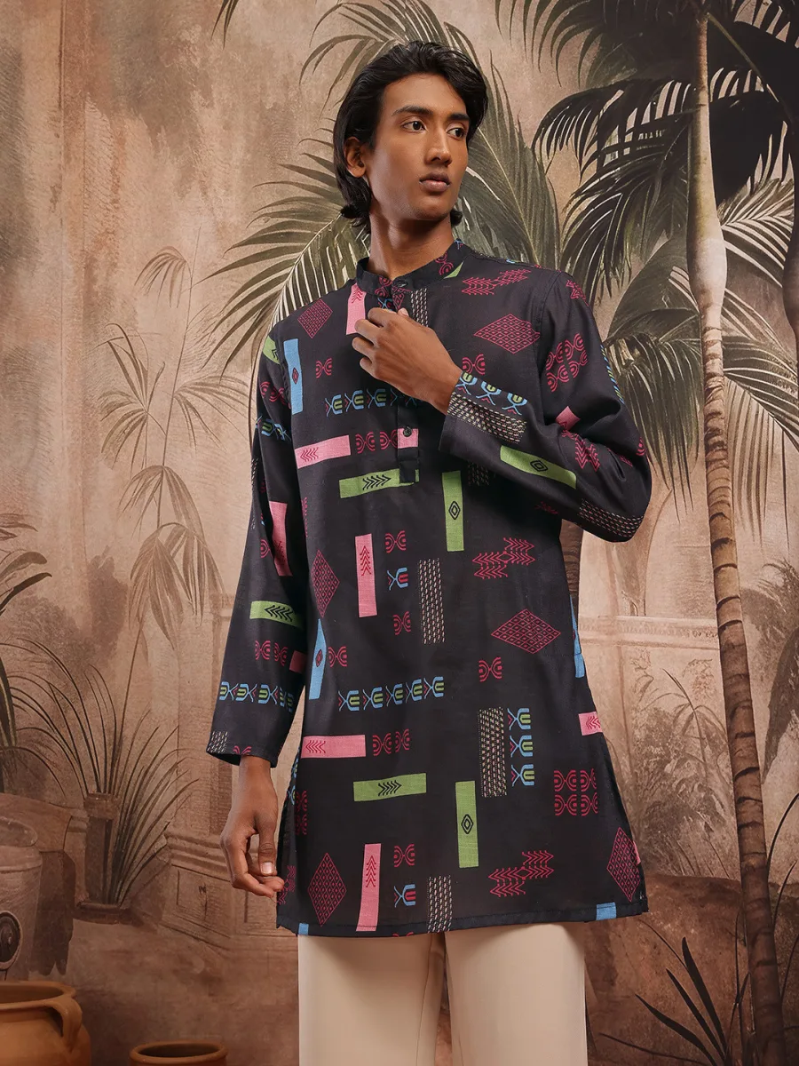 Printed Cotton Kurta