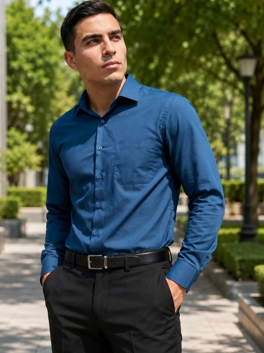 Cotton Solid Formal Shirt