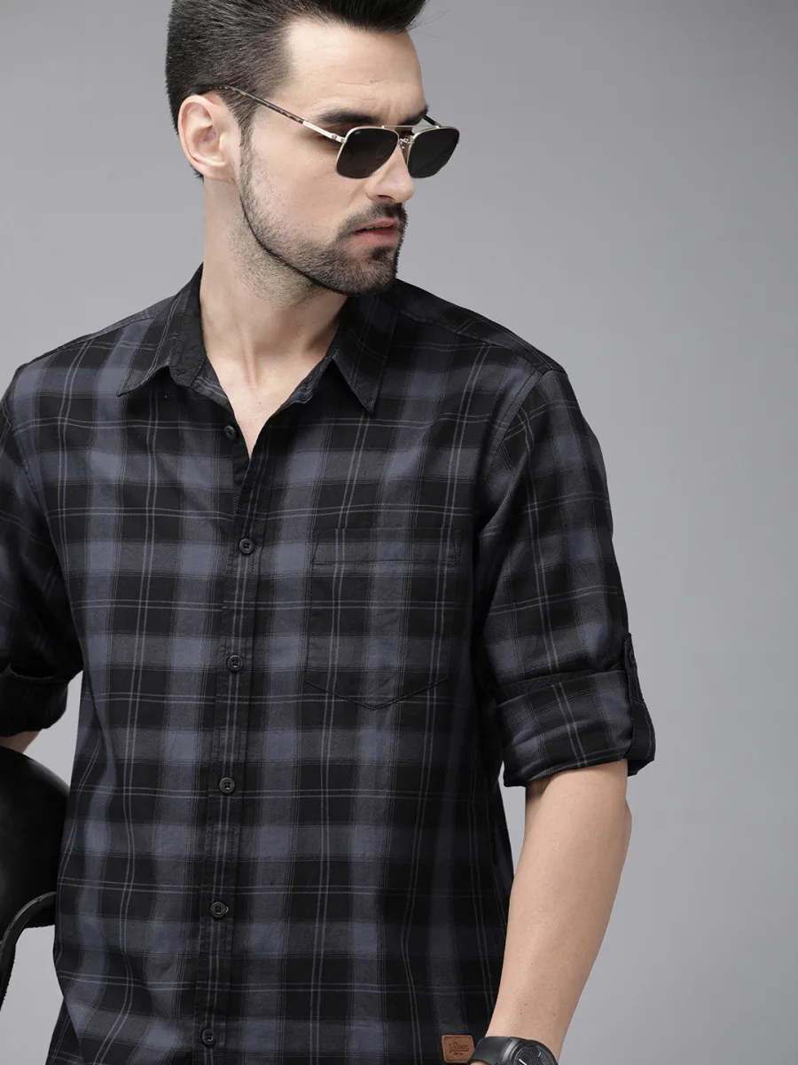 Men  Cotton Casual Shirt