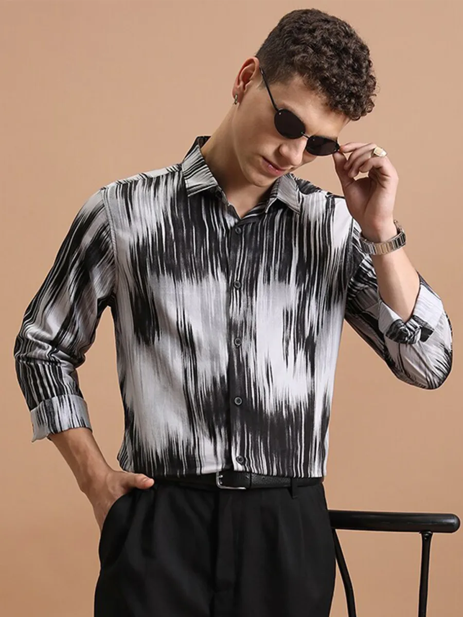 Opaque Cotton Casual Shirt