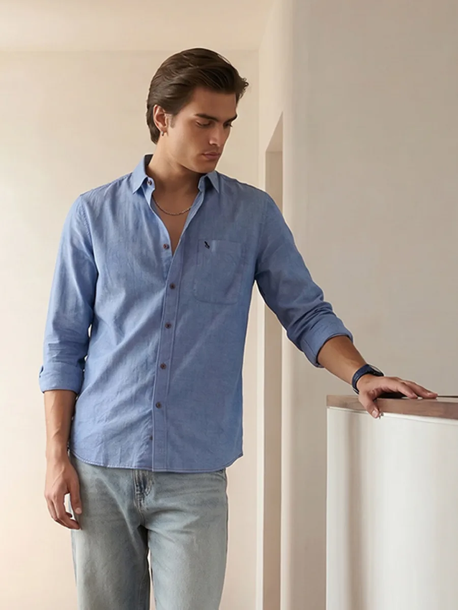 Cotton Linen Casual Shirt