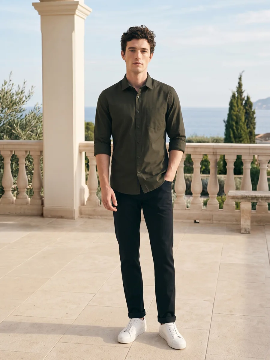 Matte Slim Fit Shirt