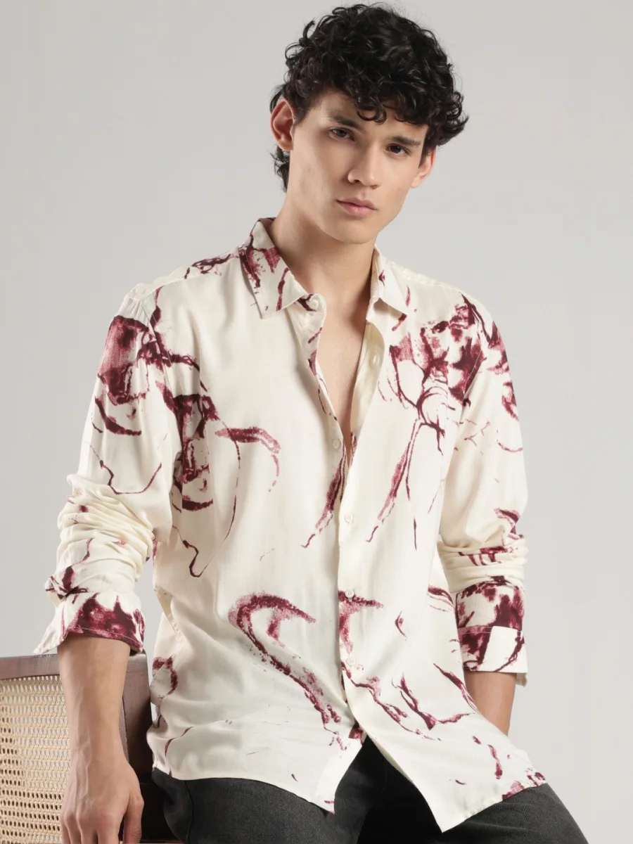 Slim Fit Casual Shirt