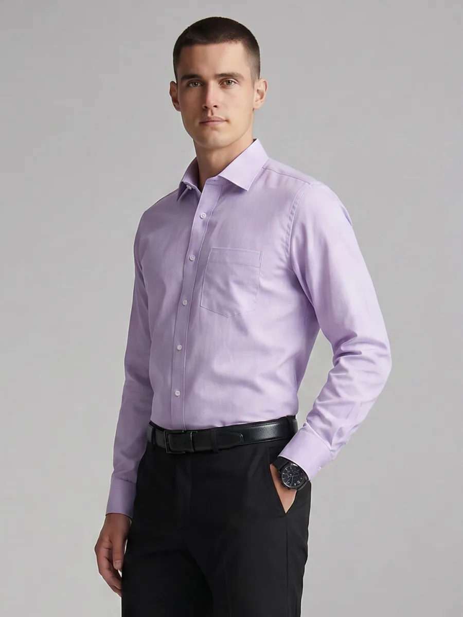 Slim Pure Cotton Formal Shirt