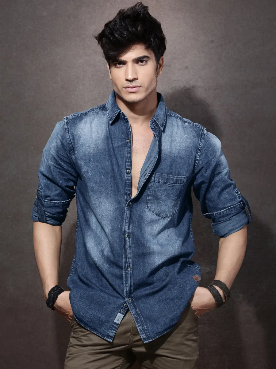 Washed Casual Shirt