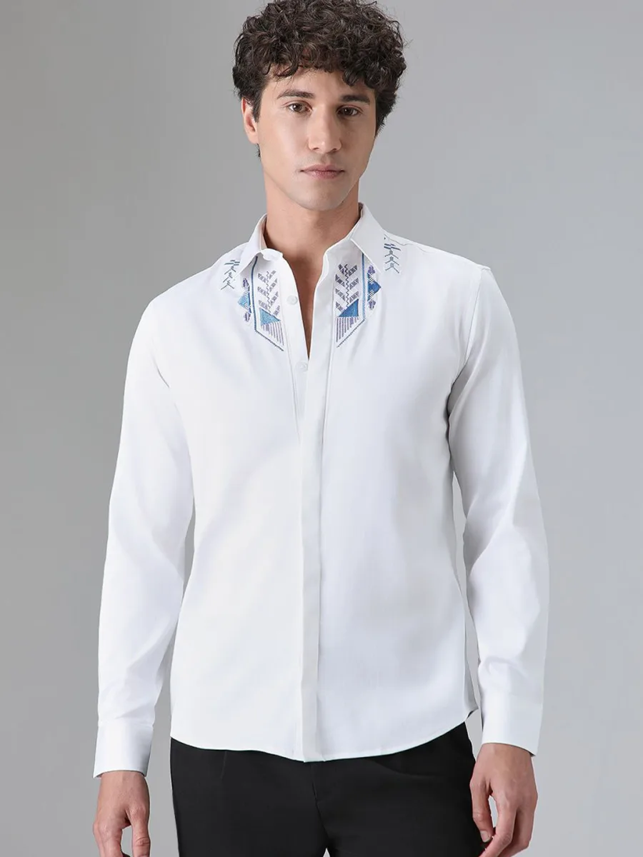 Velvet Slim Fit Shirt