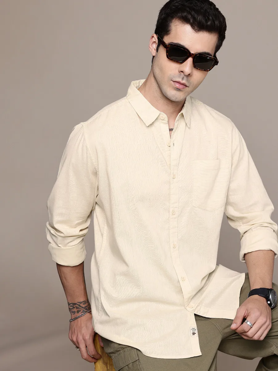 Solid Casual Shirt