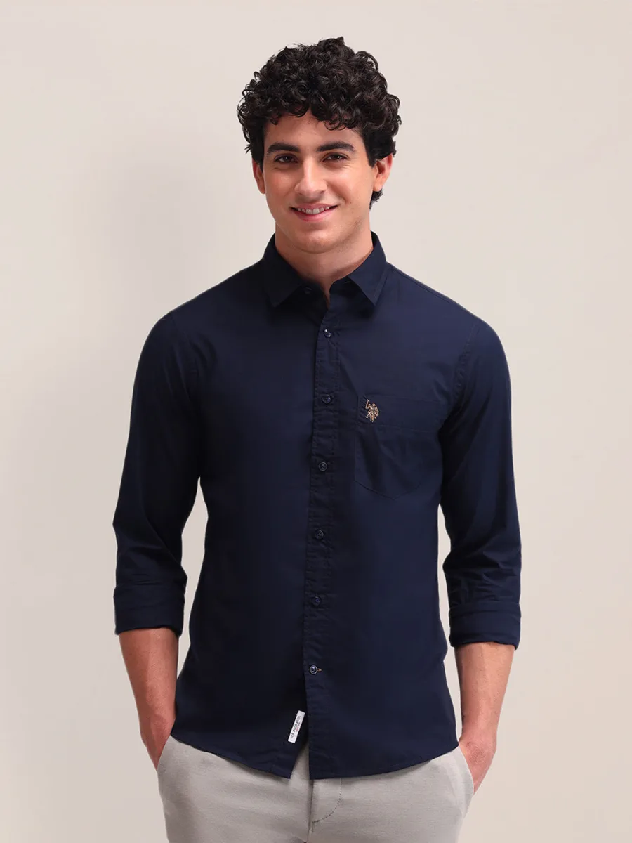 Bold Linen Shirt — Berry