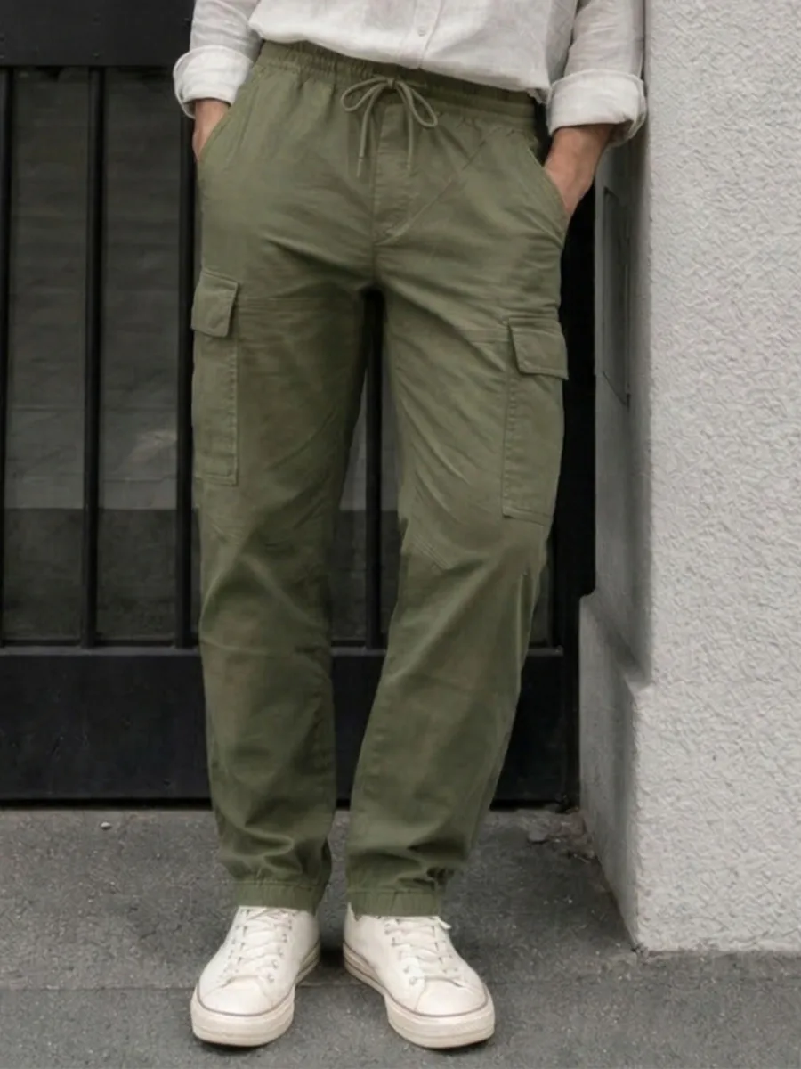 Men Cargos Casual Trousers