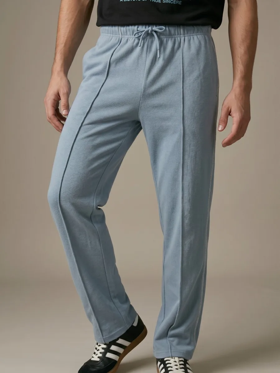 Men Panelled Track Pants
