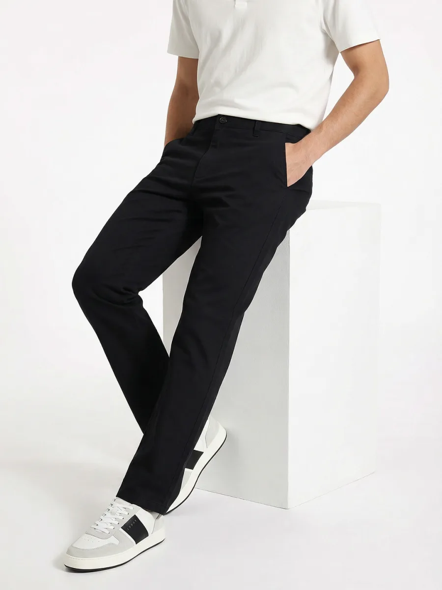 Men Cotton Chinos Trousers