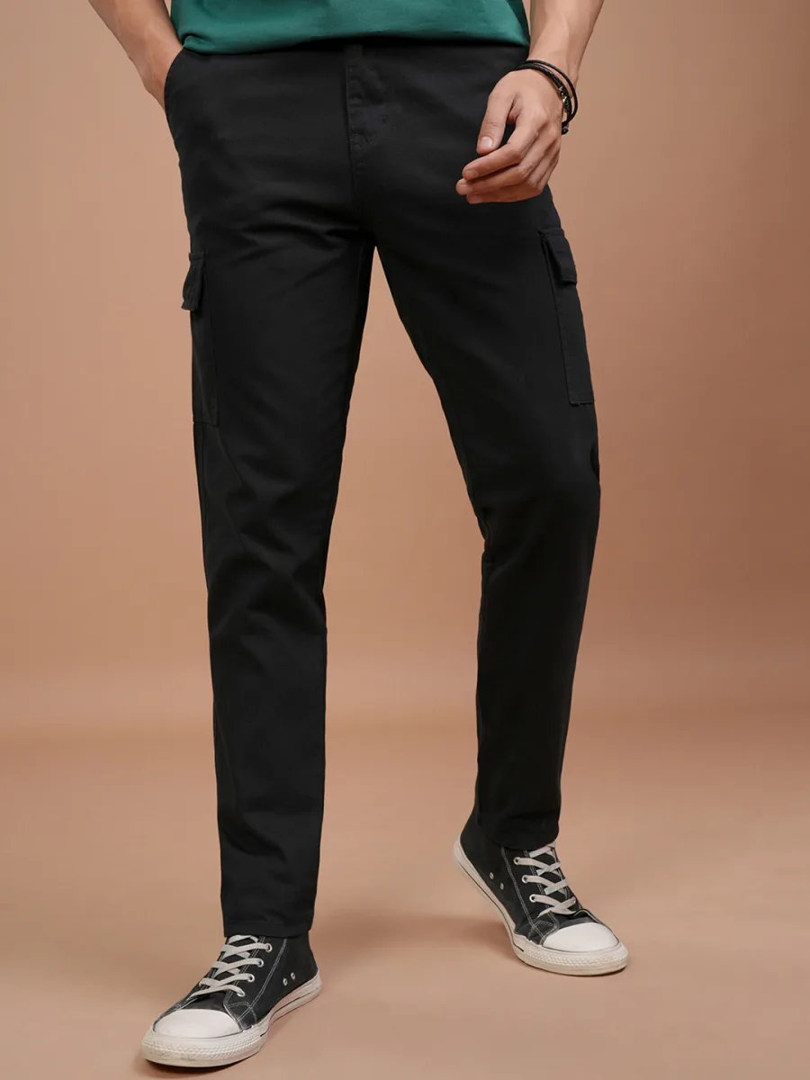 Men Cotton Cargo Trousers