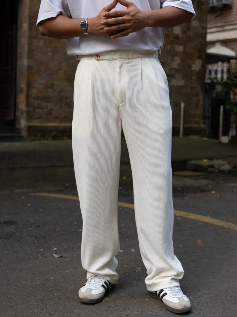 Relaxed Fit Gurkha Pant