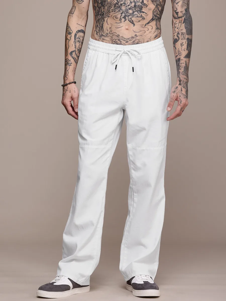 Pure Cotton Joggers Trousers