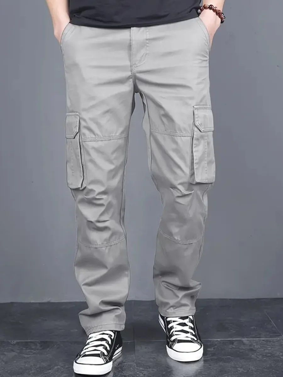 Men Cotton Cargo Trouser