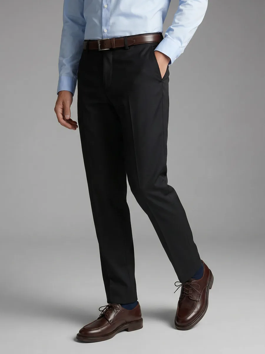 Men Slim Fit Formal Trouser