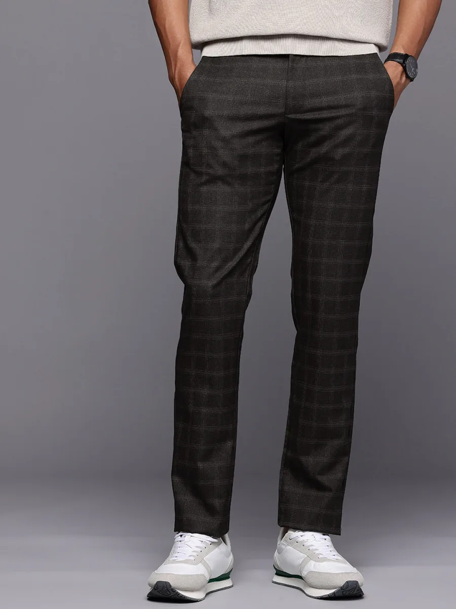 Men Slim Fit Chinos Trousers