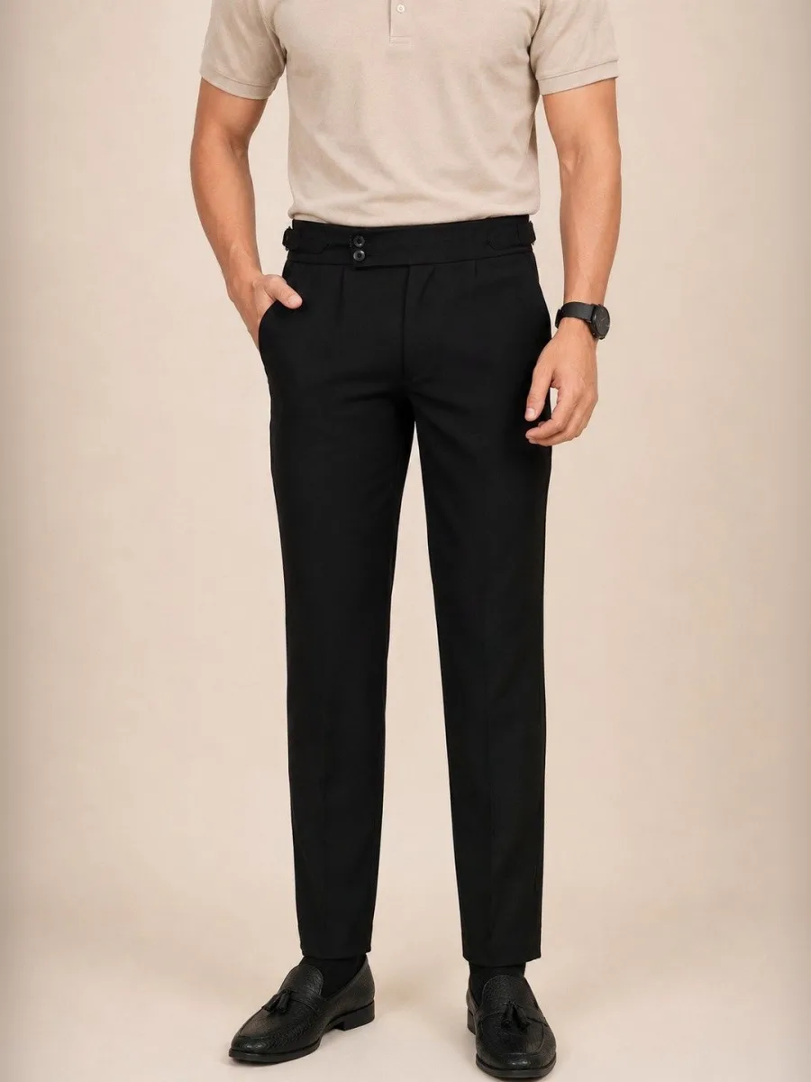 Men Pleated Gurkha Pant