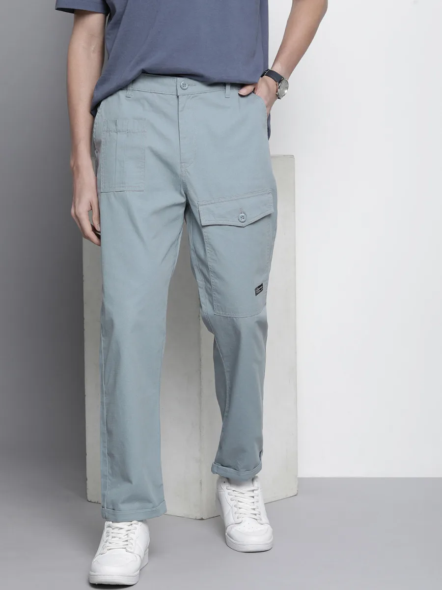 Bold Wide Leg Trousers — Peach