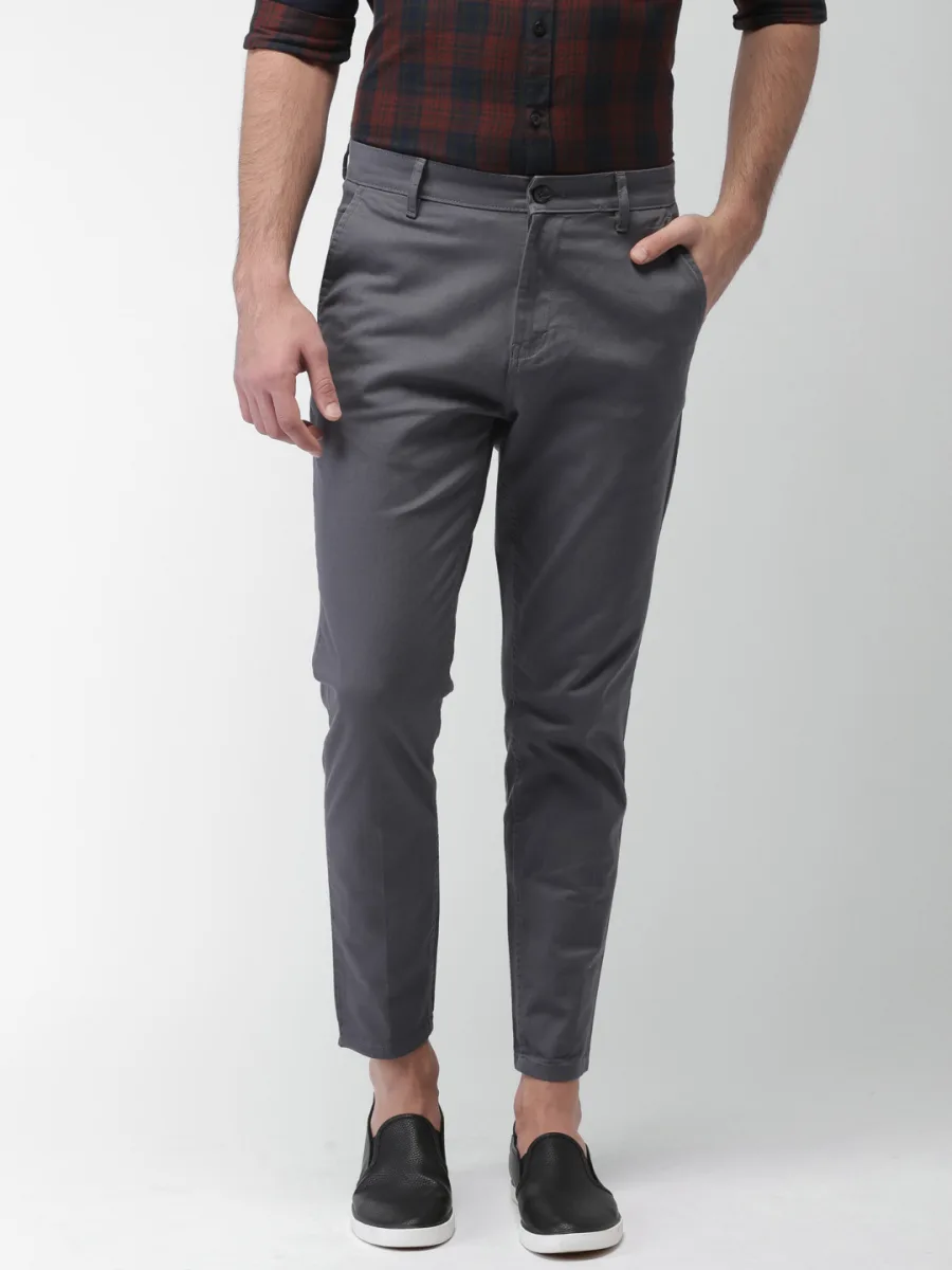 Men Tapered Fit Chinos