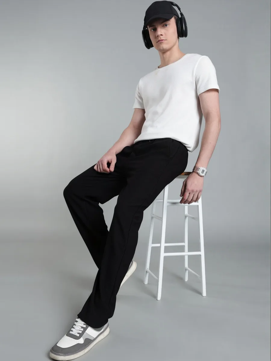 Premium Tapered Trousers — Natural