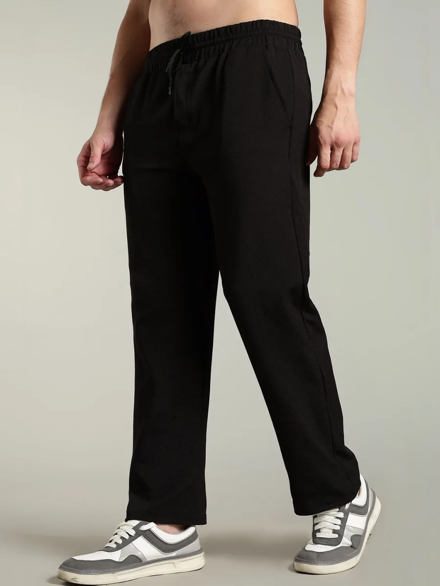 Glow Tapered Trousers — Espresso