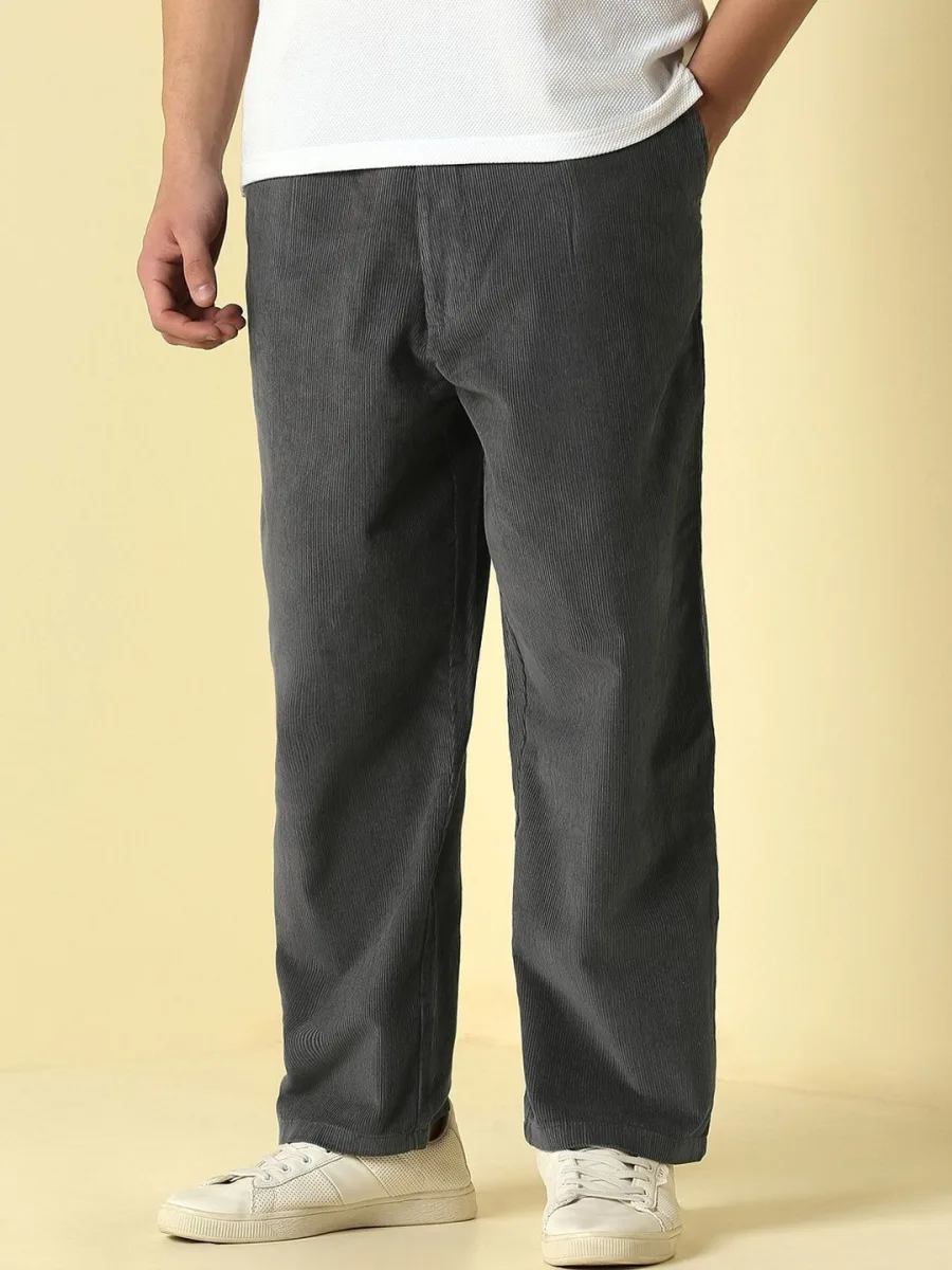 Men Pleated Trousers