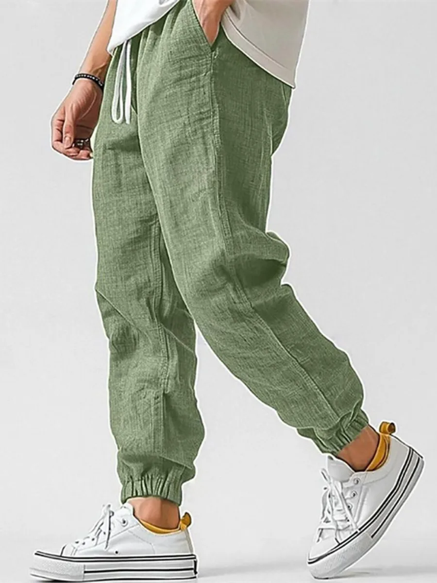 Men Easy Wash Cotton Trousers
